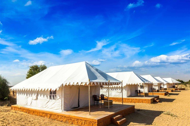 Luxury Desert Camp Night in Merzouga